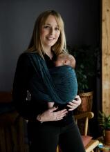 Little Frog  Wrap Sling  Art.160833 Navy Illusion