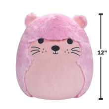 SQUISHMALLOWS W18 Fuzz-A-Mallows Plīša rotaļlieta, 30 cm