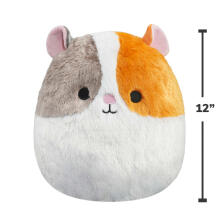 SQUISHMALLOWS W18 Fuzz-A-Mallows Plīša rotaļlieta, 30 cm