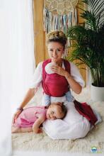 Little Frog Wrap Sling Art.160903 Ruby