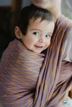 Little Frog Wrap Sling Art.160918 Purple Flames