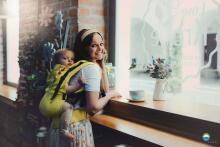 Little Frog Baby Carrier Prime Art.161022 Linen Amalfie