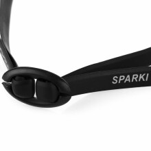 Swimming goggles with two stripes black Spokey SPARKI