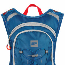 A bicycle backpack (5 l) with reflections and space for a water bladder blue Spokey OTARO