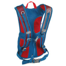 A bicycle backpack (5 l) with reflections and space for a water bladder blue Spokey OTARO