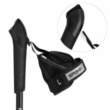 Nordic walking poles with an Easy Click Glove 105-135 cm Spokey WIND