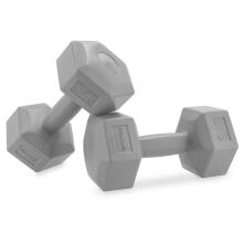 Set of hexagonal dumbbells 2x3 kg Spokey MONSTER