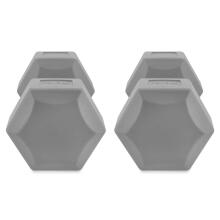 Set of hexagonal dumbbells 2x3 kg Spokey MONSTER
