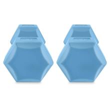 Set of hexagonal dumbbells 2x2 kg Spokey MONSTER