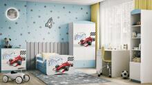 Bed babydreams blue formula with drawer with non-flammable mattress 160/80