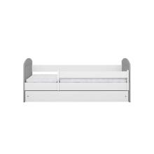 Bed classic 1 mix grey without drawer without mattress 140/80