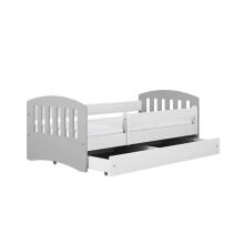 Bed classic 1 mix grey without drawer without mattress 140/80