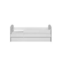 Bed Julia mix grey with drawer with non-flammable mattress 160/80