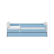 Bed babydreams blue horse with drawer with non-flammable mattress 160/80