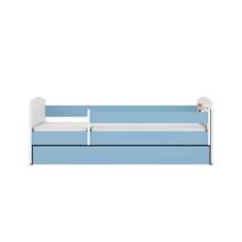 Bed babydreams blue frozen land with drawer with non-flammable mattress 180/80