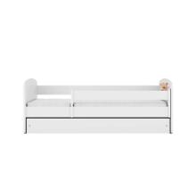 Bed babydreams white teddybear flowers with drawer with non-flammable mattress 180/80
