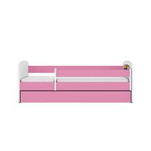 Bed babydreams pink truck with drawer with non-flammable mattress 180/80