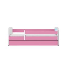 Bed babydreams pink blue teddybear with drawer with non-flammable mattress 180/80