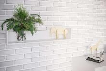Wall shelf Victor white