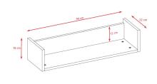 Wall shelf Victor white