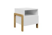 Night table Victor white