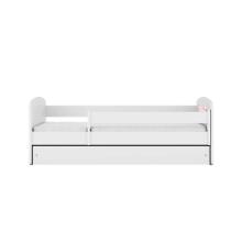 Babydreams white bed with drawer without mattress 140/70