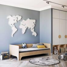 Plywood bed Luca 2 without mattress 180/80