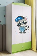 Wardobe babydreams green raccoon