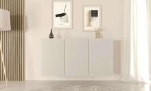 Dallas white chest of drawers