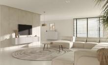 Dallas TV cabinet white