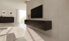 Dallas TV cabinet, black