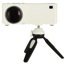 Ikonka Art.KX3915 Children's portable projector LED TFT LCD 16:9 1920x1080 USB 20W white