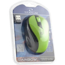 TM114G GREEN 1000DPI OPTISKĀ BEZVADU DATORPELE