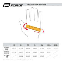 Cimdi Force Square  Electro Yellow /Black L