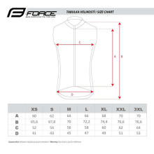 Atstarojoša veste Force Windpro windproof, Fluo XS