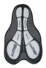 Velo šorti ar lencēm Force B40 Black/Flou M