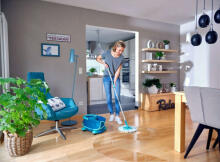 LEIFHEIT Набор для чистки полов Clean Twist Disc Mop Ergo Mobile
