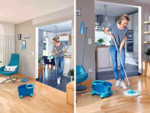 LEIFHEIT Набор для чистки полов Clean Twist Disc Mop Ergo