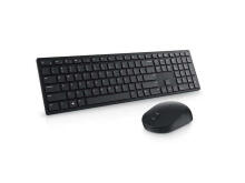Dell Pro Keyboard and Mouse (RTL BOX)  KM5221W Wireless, Wireless (2.4 GHz), Batteries included, Russian (QWERTY), Black