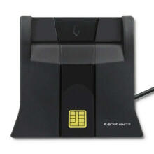 Viedkaršu skeneris Qoltec 50643 | USB 2.0 | Plug and play
