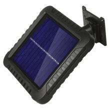 Maclean Energy MCE438 saules LED prožektors ar kustības sensoru, IP44, 5W, 400lm, 6000K auksti balts, 1300mAh litija akumulators, DC 5,5V