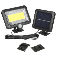 Maclean Energy MCE438 saules LED prožektors ar kustības sensoru, IP44, 5W, 400lm, 6000K auksti balts, 1300mAh litija akumulators, DC 5,5V