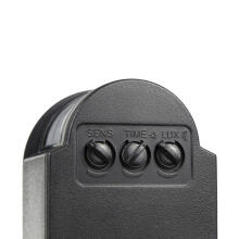 Maclean MCE442 saules spuldze LED plūdu gaismas kustības sensors plūdu gaismas sienas lampa Dusk IP44 6W 6000K