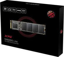 XPG SX6000 Lite M.2 512 ГБ PCI Express 3.0 3D TLC NVMe