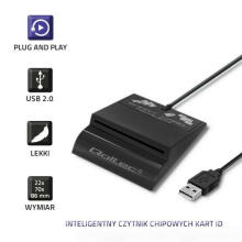 Qoltec 50363 USB kabelis 1,8 m USB 2.0 USB C USB A Melns