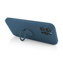Mocco Pastel Ring Silicone Back Case Силиконовый чехол для Samsung Galaxy S22 Ultra 5G Синий