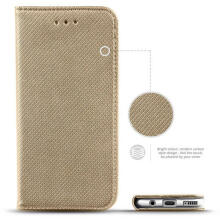 Fusion Magnet case Grāmatveida maks Samsung A136 Galaxy A13 5G zeltains