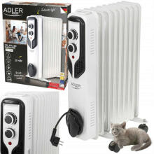 Масляный радиатор Adler AD 7816 2000 W