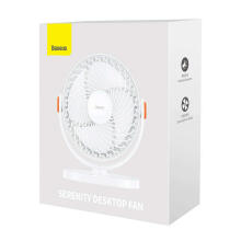 Baseus Serenity desktop oscillating fan (white)