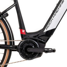 Elektriskais velosipēds Rock Machine 29 Crossride e400B melns (Rata izmērs: 29 Rāmja izmērs: L)